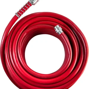 Farm and Ranch Garden Hose 100 ft Red Heavy-Duty